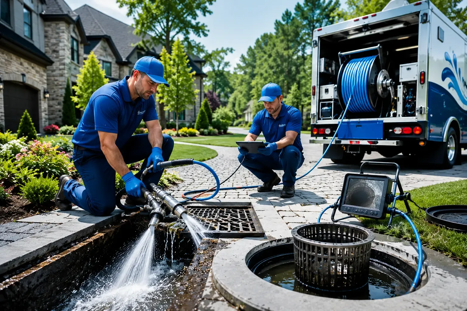 Local outdoor drain cleaning professionals in Harford, PA