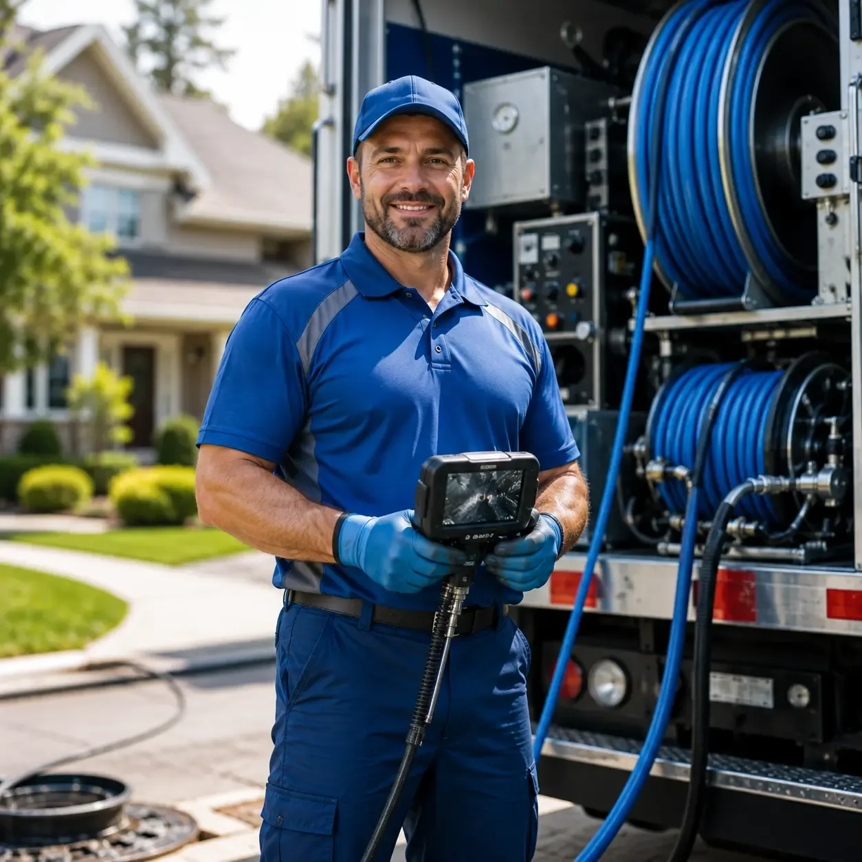 Local outdoor drain cleaning specialists in Harford, PA